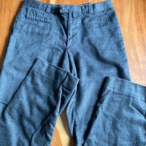 Gianni Versace Charcoal Wool Trousers